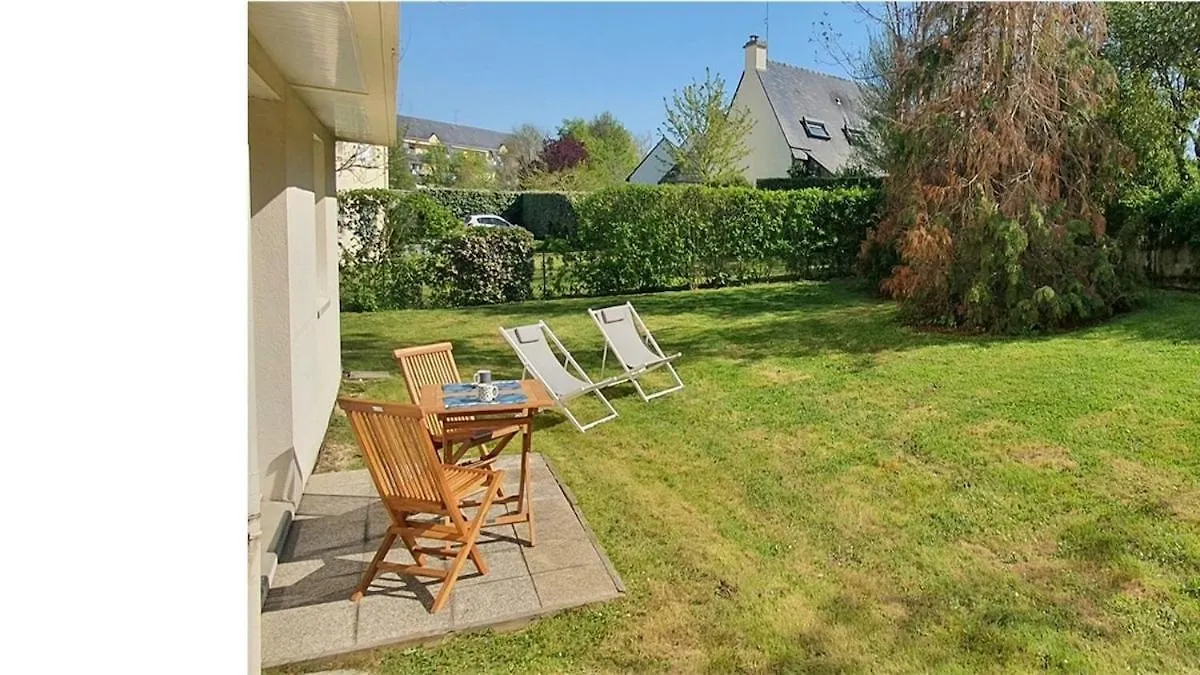 Vannes - Location Appartement 2 Personnes -Vue Sur Jardin