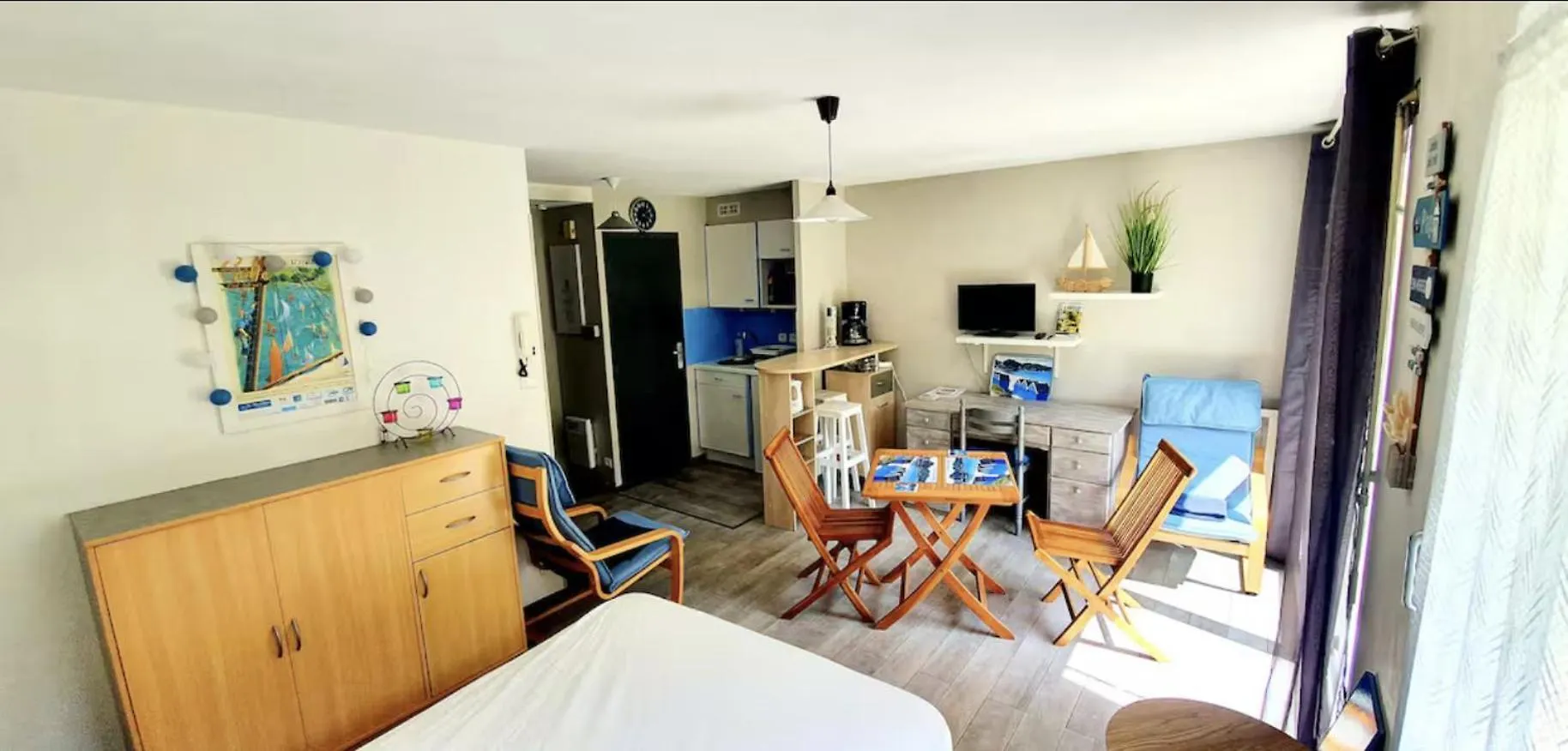 아파트 Vannes - Location Appartement 2 Personnes -Vue Sur Jardin 프랑스